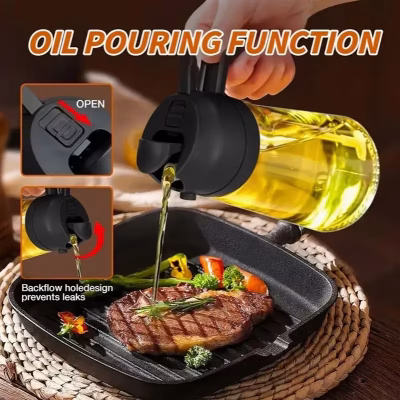 ChefMist Portable Oil Sprayer & Dispenser